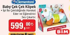 CLEMENTONİ BABY ÇEK ÇEK KÖPEK